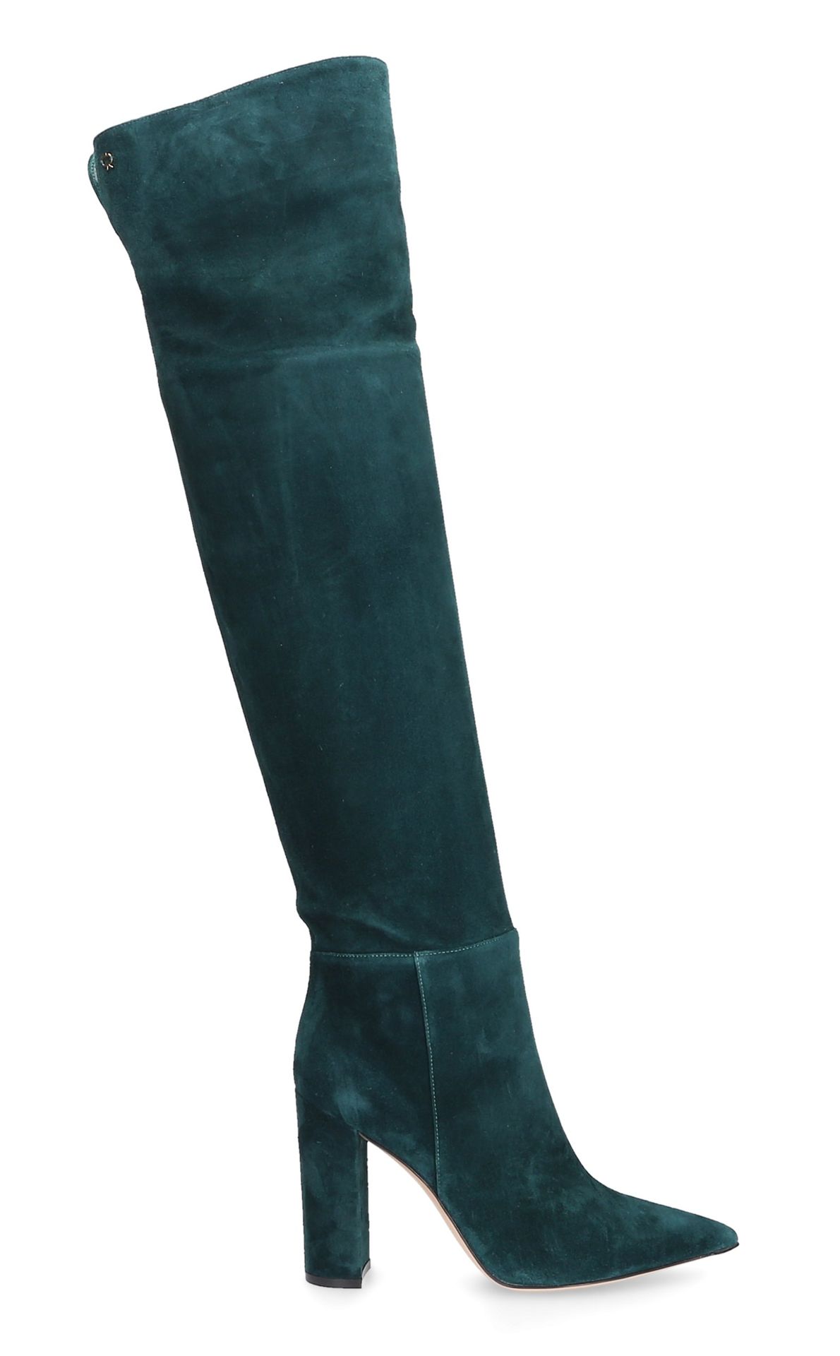 Gianvito Rossi Muszkieterki PIPER BOOT zamsz