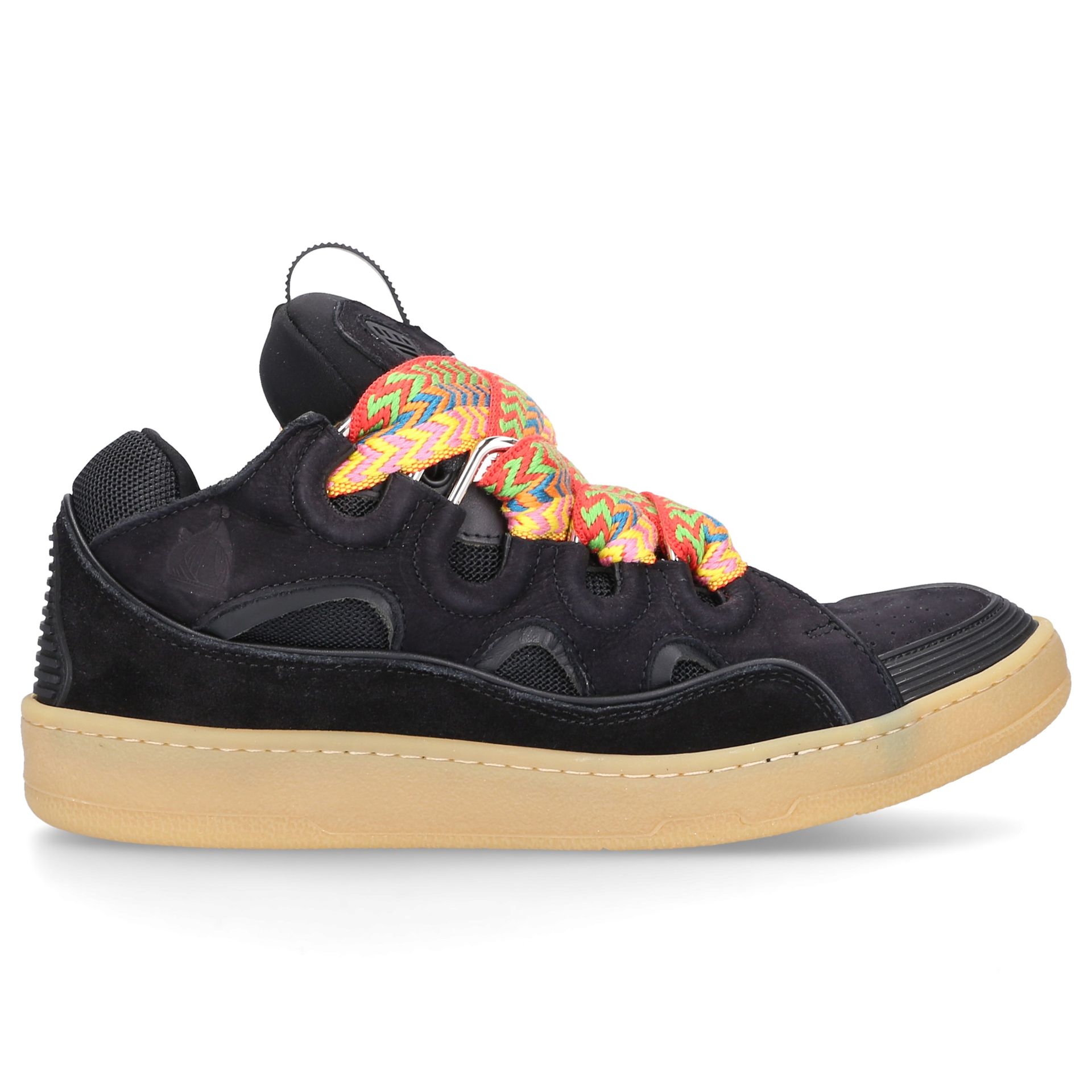 Lanvin Trampki niskie CURB zamsz