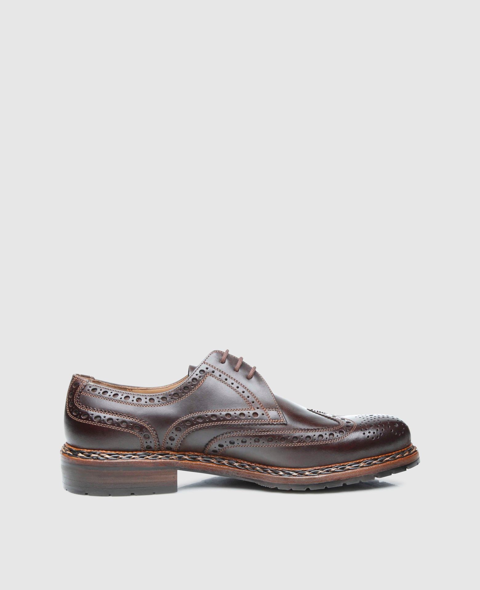 Heinrich Dinkelacker Buty biznesowe Derby BUDA FULL-BROGUE H