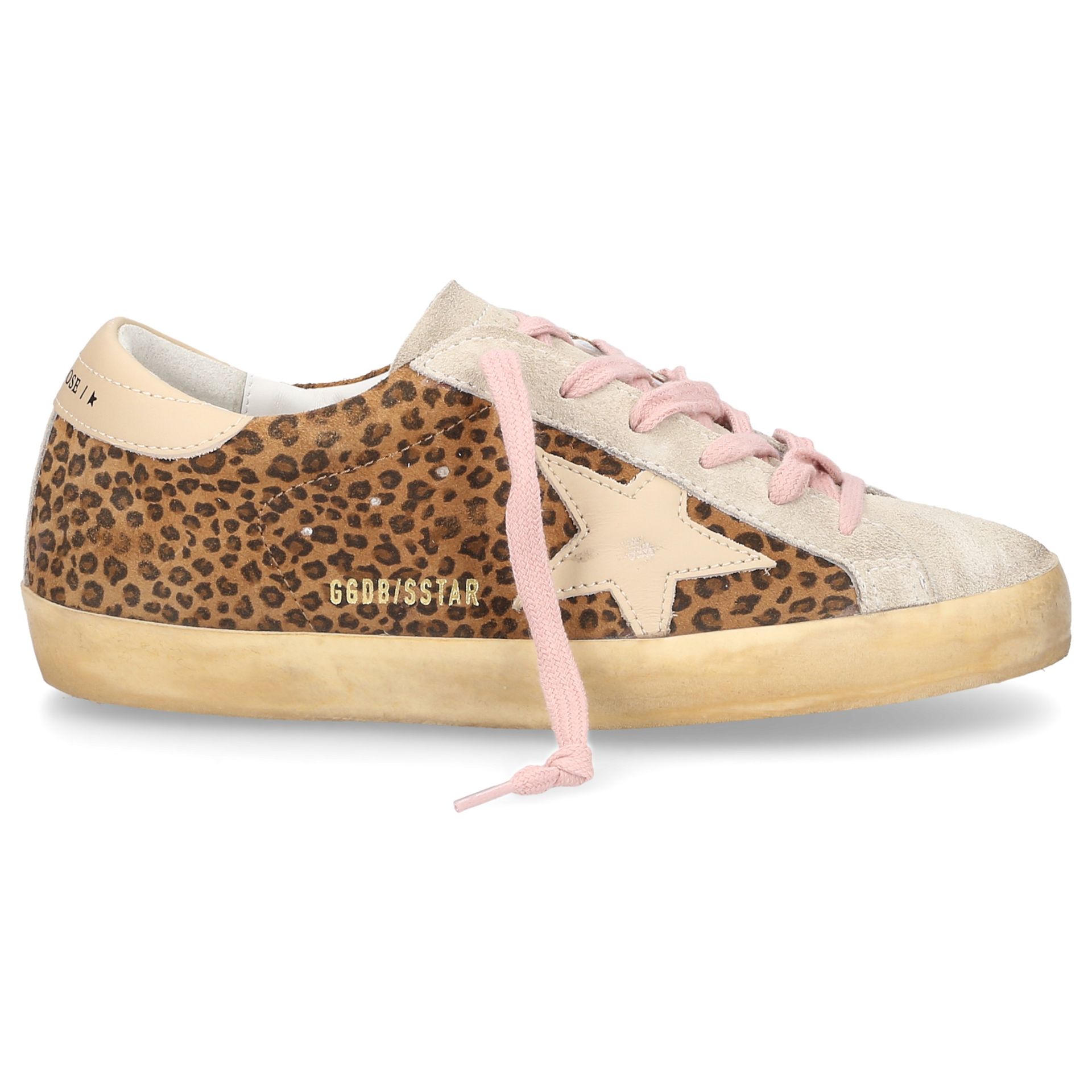 Golden Goose Trampki niskie SUPER STAR zamsz