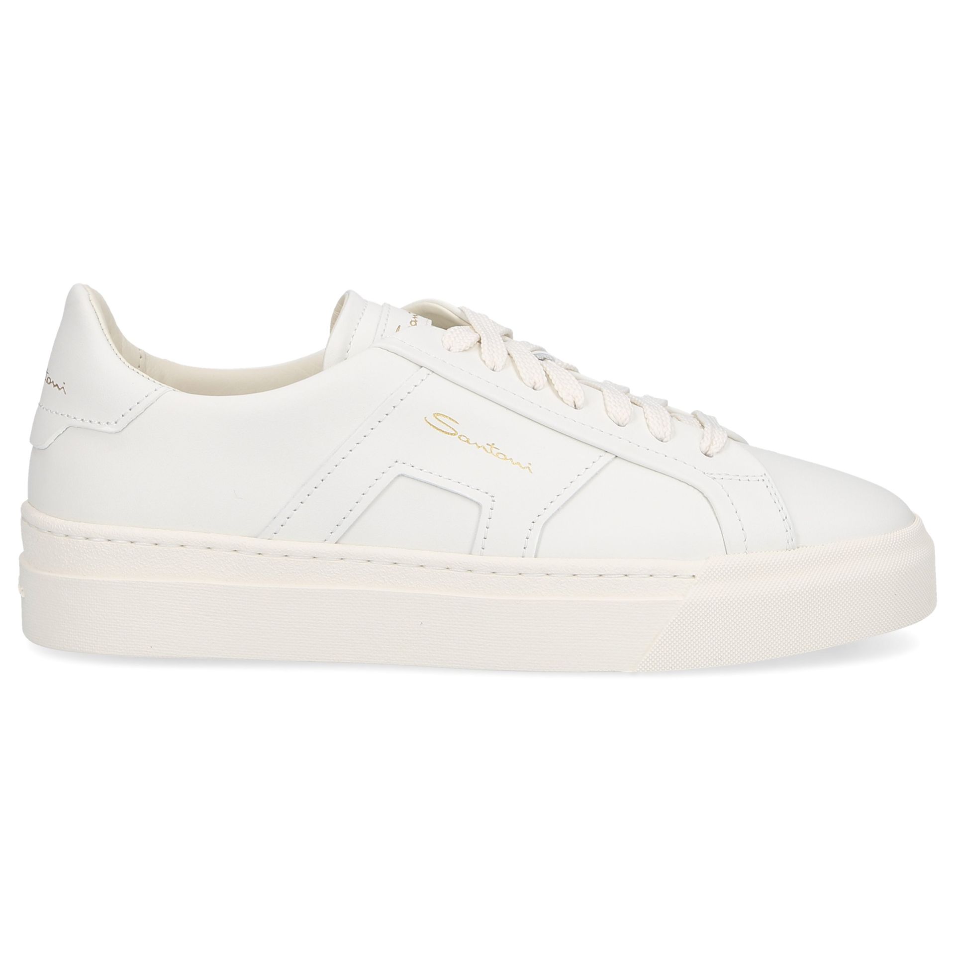 Santoni Trampki niskie 61070 skóra cielęca