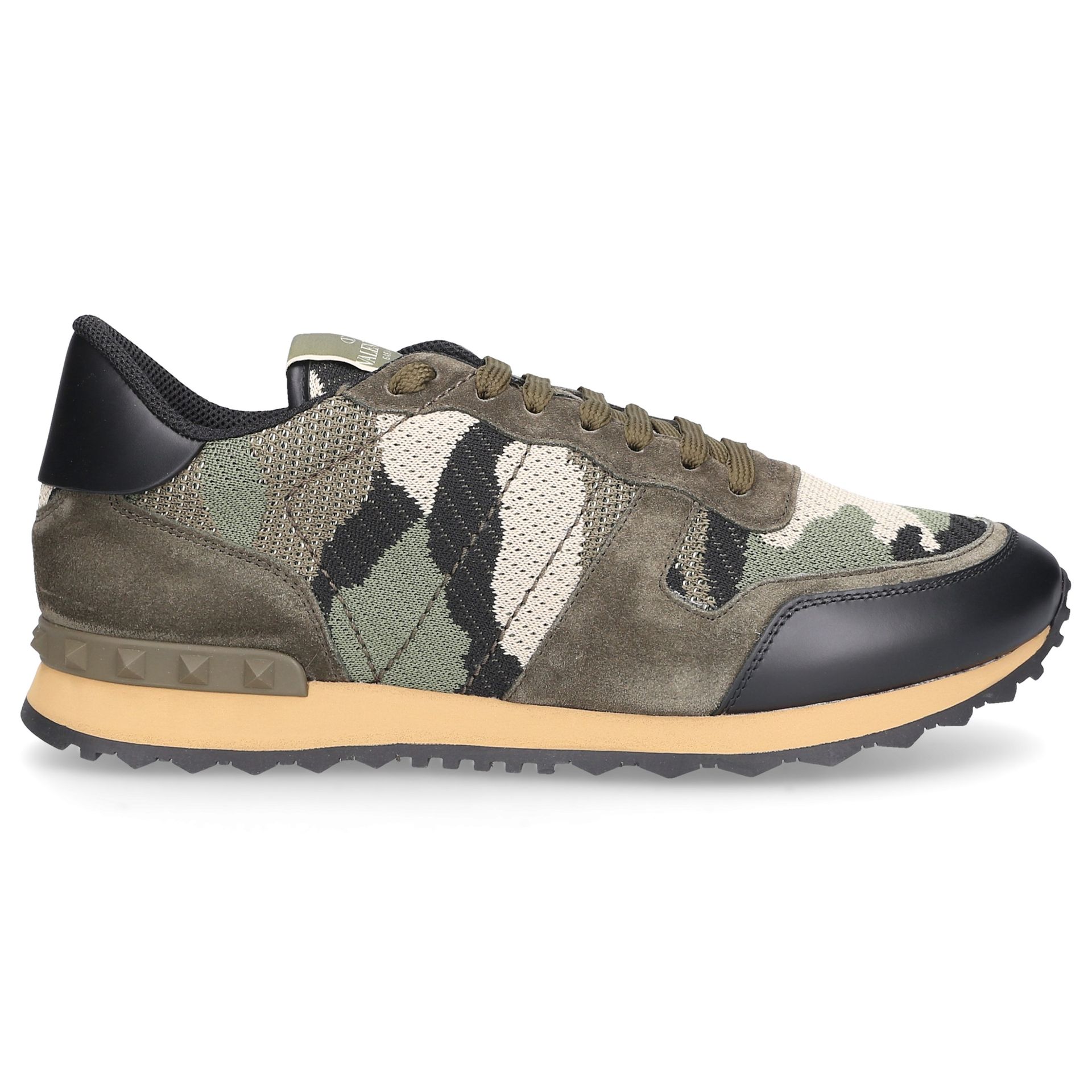 Valentino Garavani Trampki niskie ROCKRUNNER zamsz