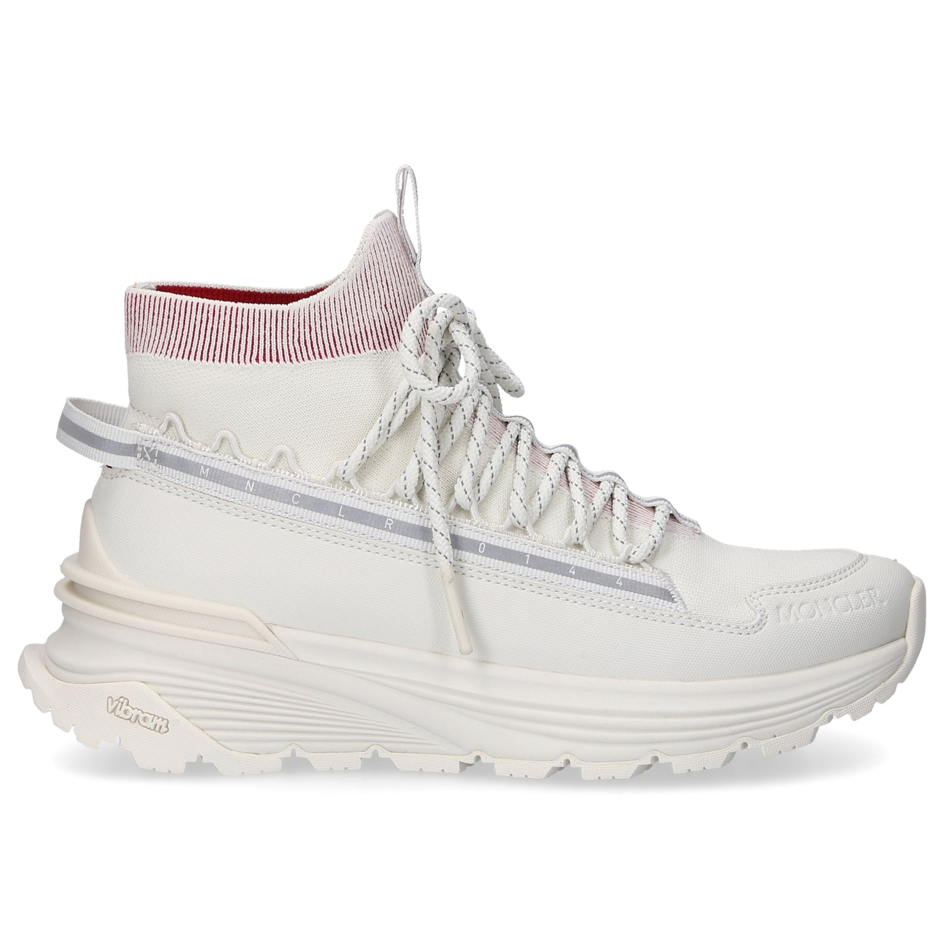 Moncler Trampki niskie LIGHT RUNNER Mieszanka materiału