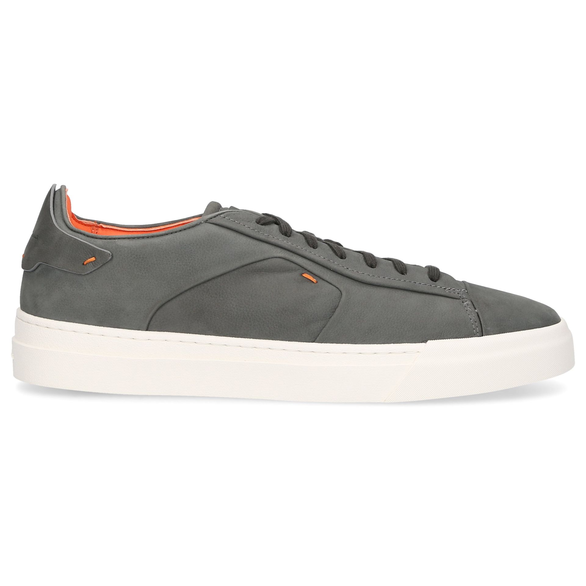 Santoni Trampki niskie 21553 skóra nubuk