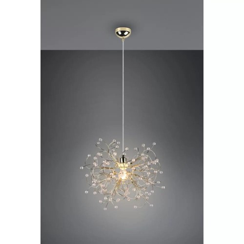 Gloria lampa wisząca 1-punktowa mosiądz R31311003