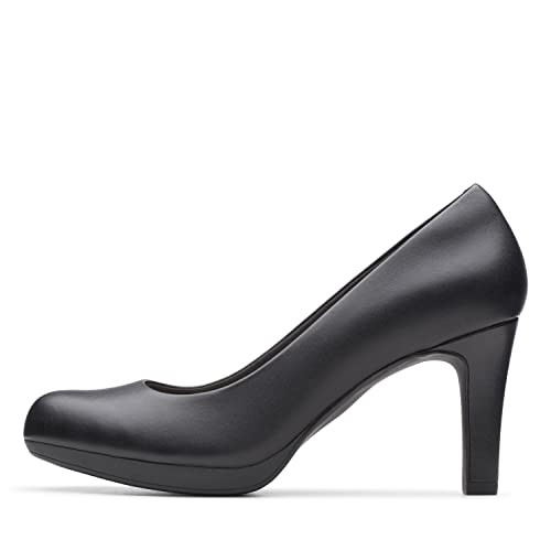 Clarks Damska sukienka Adriel Viola Pumpe, czarna skóra, 42 EU, czarna skóra, 42 EU