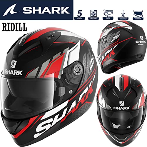 SHARK, pełny kask motocyklowy Ridill Phaz, KRW, S