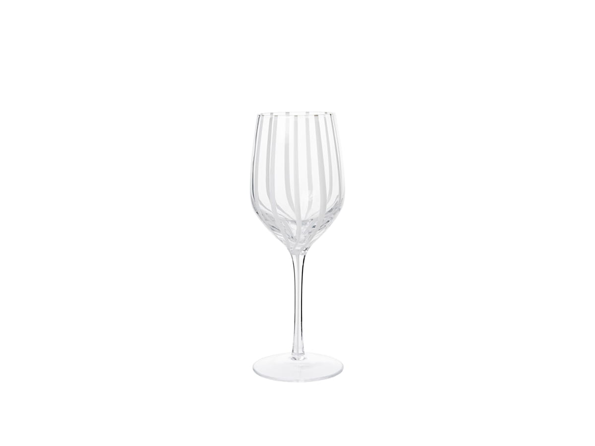 Broste Copenhagen - Kieliszek do białego wina Stripe