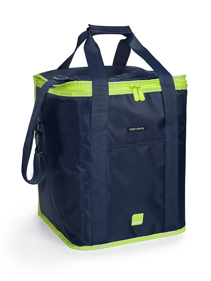 Ibili Torba termiczna w kolorze zielono-granatowym - (S)31 x (W)39 x (G)27 cm
