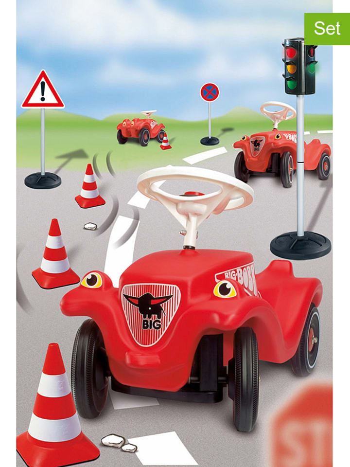 BIG Pachołki (4 szt.) w kolorze czerwono-białym - 12 m+