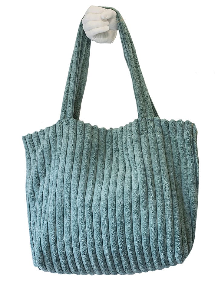 Really Nice Things Shopper bag w kolorze turkusowym - 55 x 45 x 8 cm