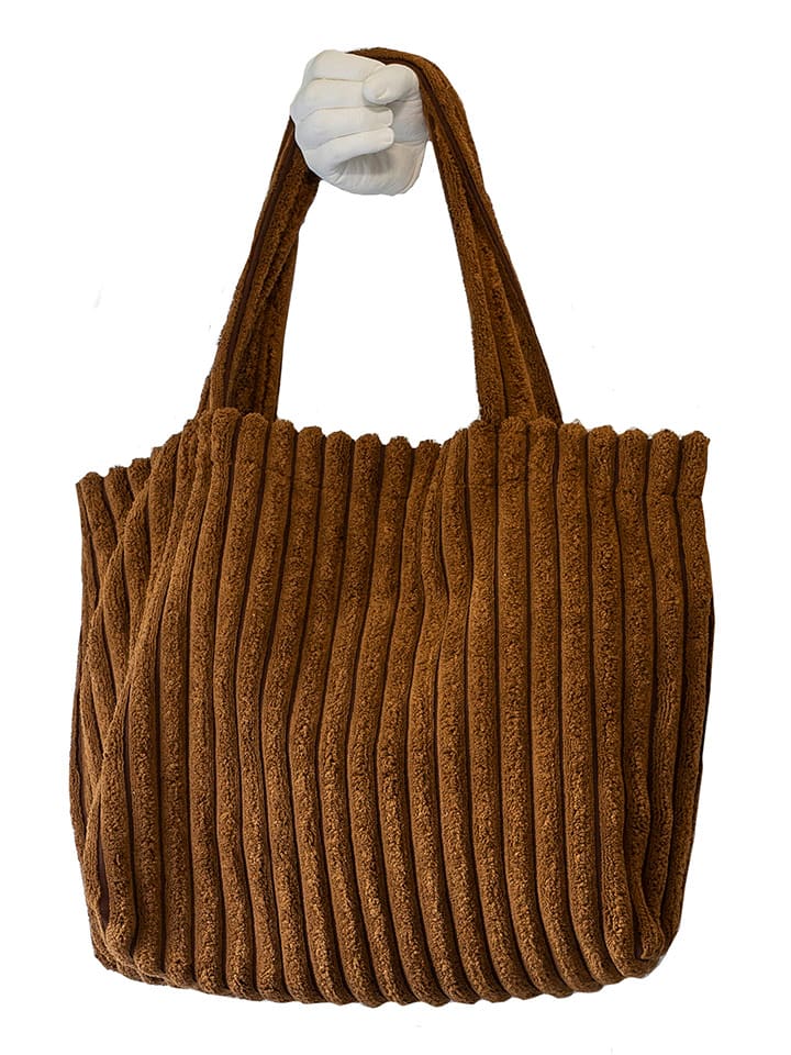 Really Nice Things Shopper bag w kolorze brązowym - 55 x 45 x 8 cm