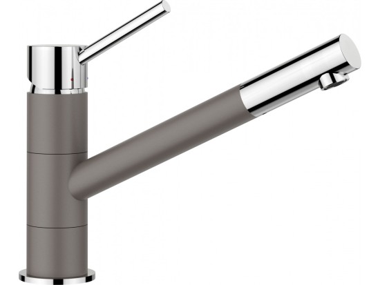 Bateria stojąca BLANCO Kano Silgranit-Look Wulkaniczny szary/chrom 526950