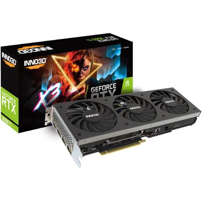 INNO3D GeForce RTX 3060 Ti X3 OC 8GB GDDR6X 3xDP 1xHDMI