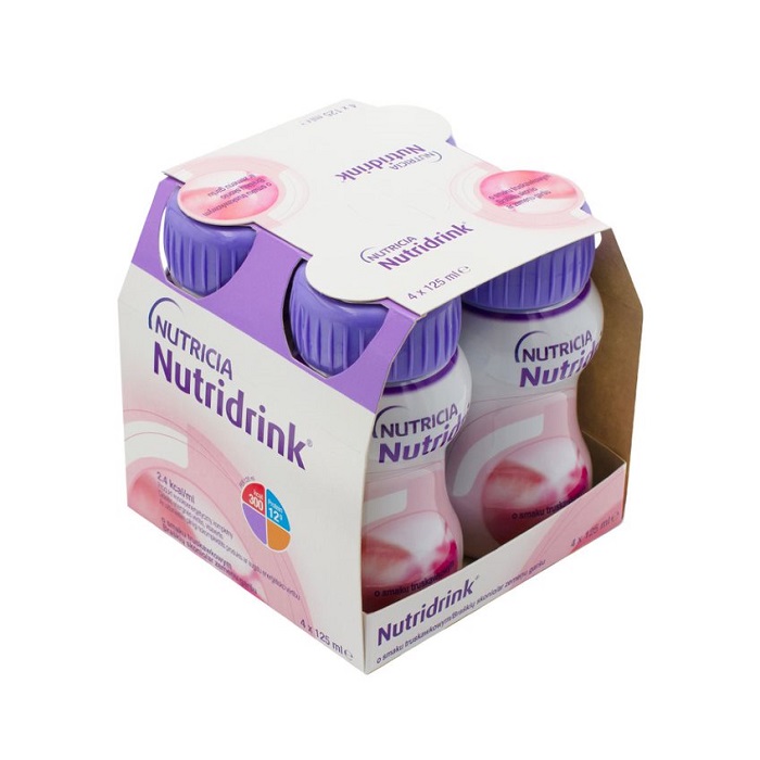 N.V.Nutricia Nutridrink truskawka 4x125 ml 305498
