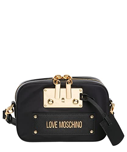Love Moschino Damska torba na ramię Jc4159pp1glg100a, czarna, czarny
