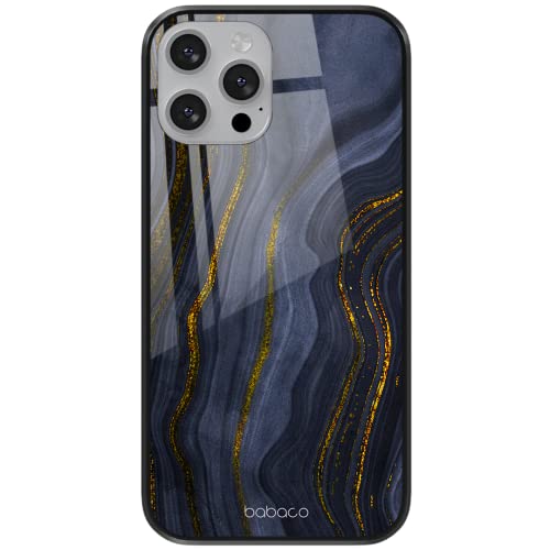 ERT GROUP etui na telefon Apple Iphone 6 PLUS, case oryginalny i oficjalnie licencjonowany przez Babaco, wzór Case Marble 008, wykonany z hartowanego szkła, optymalnie dopasowany, etui ochronne
