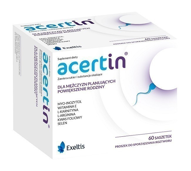 Exeltis Poland Sp. z o.o. Acertin x 60 sasz
