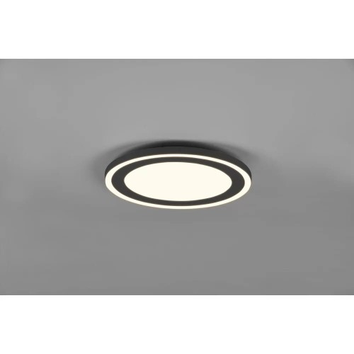 Trio Rl Jano R67201132 plafon lampa sufitowa 1x20W LED 3000K czarny