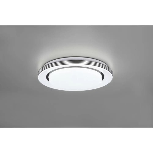 Trio Rl Gloria R31311006 lampa wisząca zwis 1x40W E27 srebrna