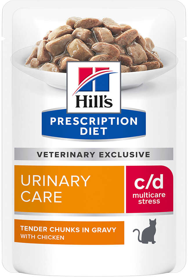 Hill s Prescription Diet c/d Multicare Stress Urinary Care, kurczak - 12 x 85 g