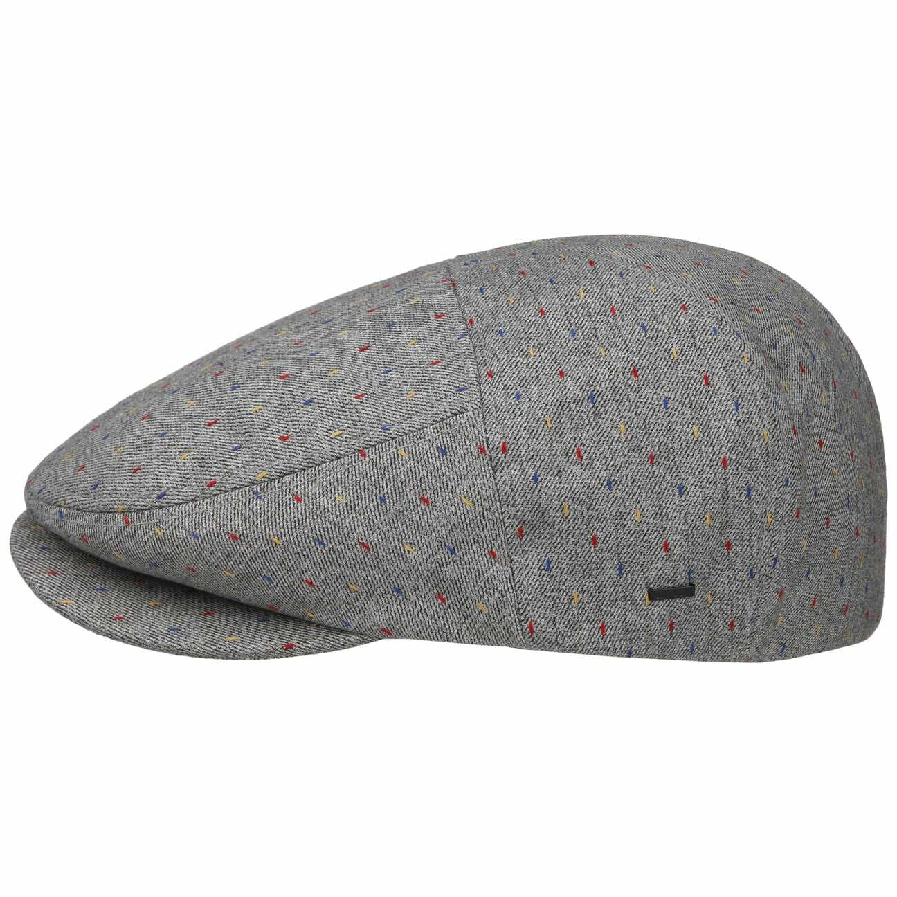 Kaszkiet Novi Dots by Bailey 1922, szary, S (54-55 cm)