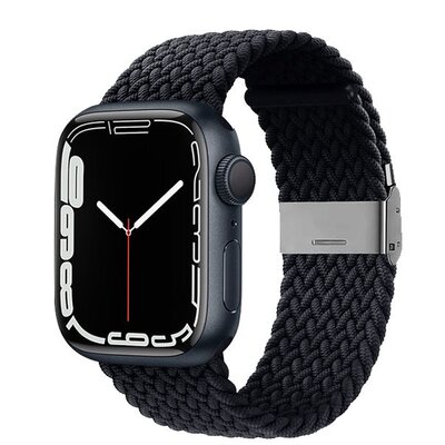 Crong Pasek pleciony Crong Wave Band do Watch 42/44/45 mm grafitowy CRG-44WAV-CRL
