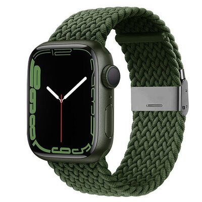 Crong Pasek pleciony Crong Wave Band do Watch 42/44/45 mm zielony CRG-44WAV-GRN