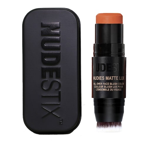 Nudies All Over Face Matte Lux — Róż w sztyfcie