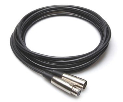 Hosa Kabel mikrofonowy STANDARD XLRf – XLRm 1.5m