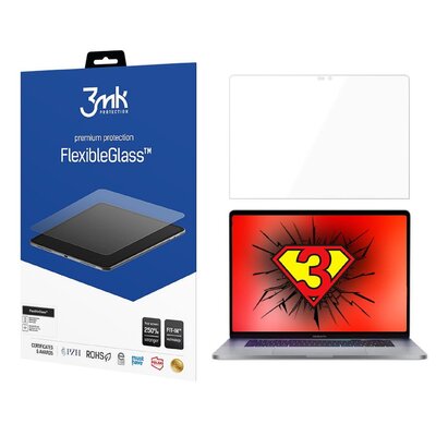 3mk szkło hybrydowe Flexible 2,5D Tablet do Apple MacBook Pro 14,2