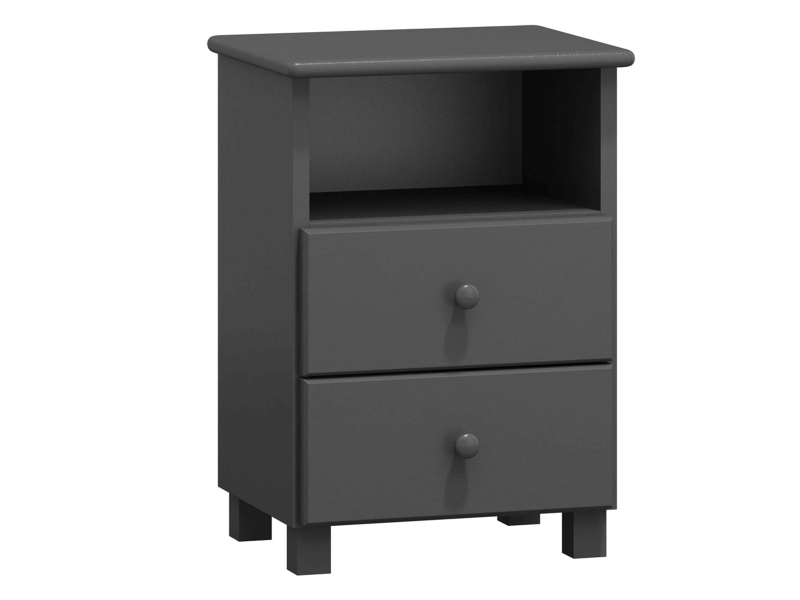 Szafka sosnowa TINA S2 szara