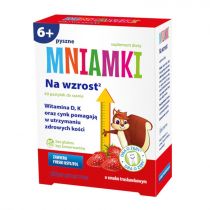 Zdjęcia - Witaminy i składniki mineralne Starpharma MNIAMKI na wzrost 40 pastylek do ssania 