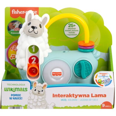Zabawka interaktywna FISHER PRICE Linkimals Lama 123 HNM86