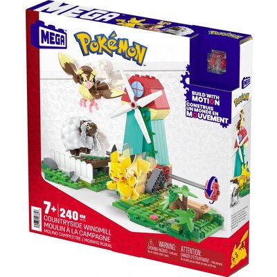 Klocki konstrukcyjne Pokémon Mega Construx Wiejski wiatrak HKT21