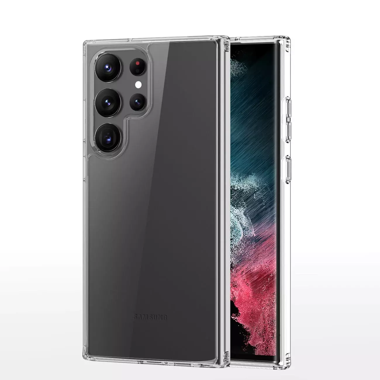 Dux Ducis Etui ochronne Clin do Samsung Galaxy S23 Ultra pancerny pokrowiec obudowa na tył Przezroczyste