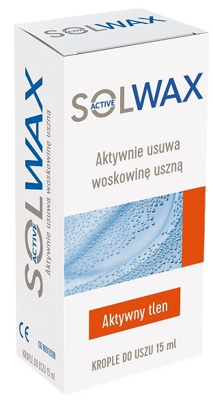 ARKONA SOLWAX ACTIVE Krople do uszu 15 ml