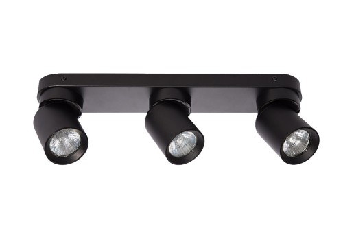 Timo lampa sufitowa (spot) 3-punktowa czarna