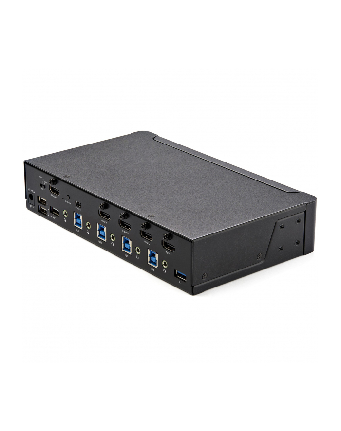 StarTech SV431HU34K6 .com przełącznik KVM Czarny