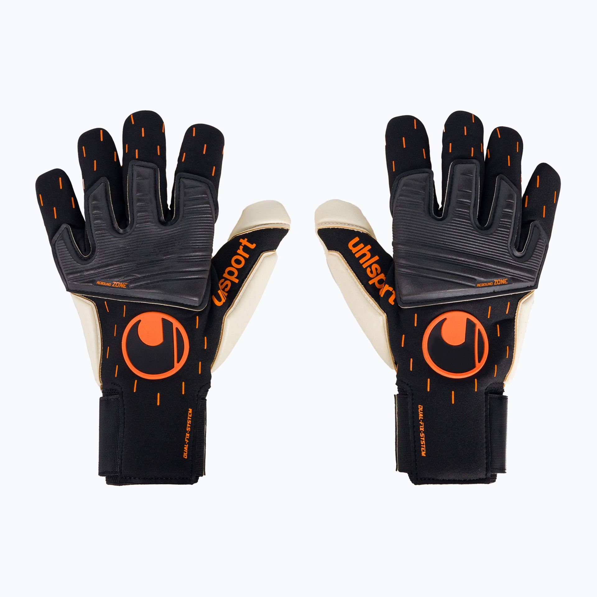 Rękawice bramkarskie uhlsport Speed Contact Absolutgrip Reflex czarno-białe 101126201 8