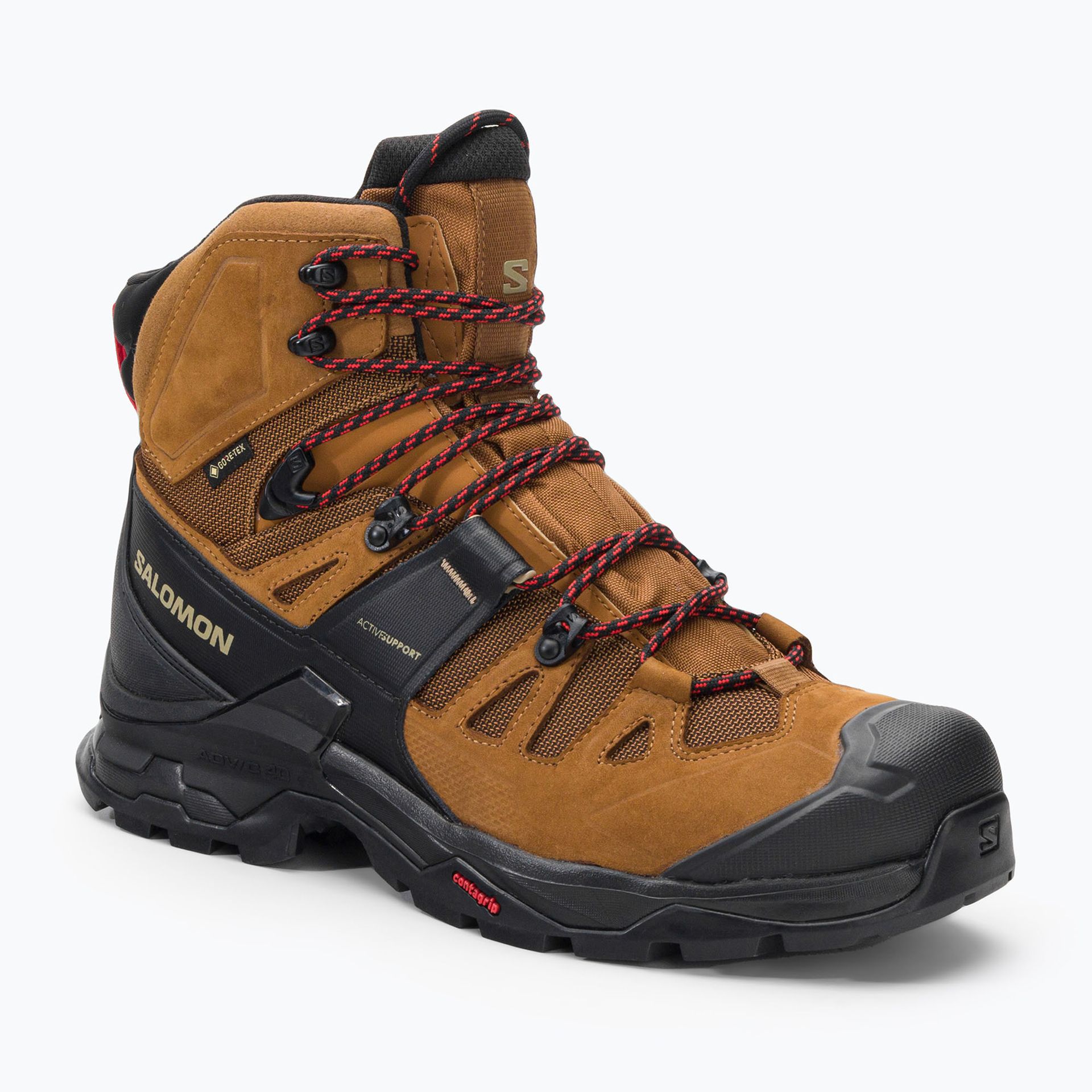 Buty trekkingowe męskie Salomon Quest 4 GTX brązowe L47156400 44 (9.5 uk)