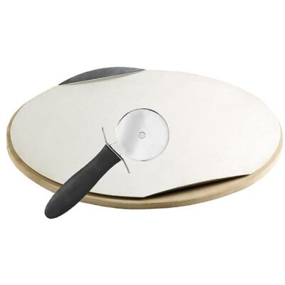 KAMIEŃ DO PIZZY Z ALUMINIOWĄ TACKĄ AE501
