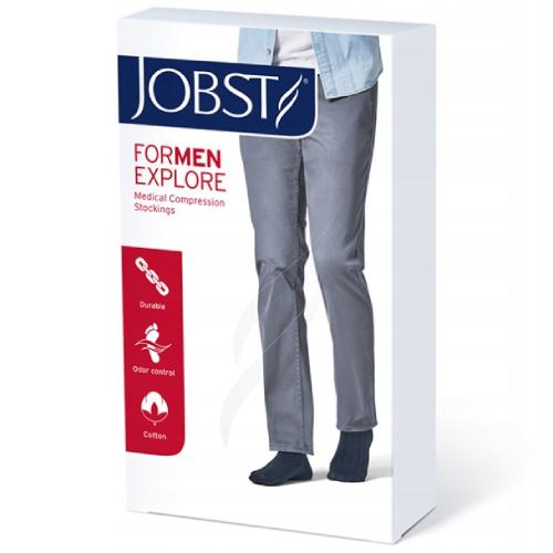 JOBST FORMEN EXPLORE podkolanówki uciskowe CCL2 czarny, rozmiar 2 ZP