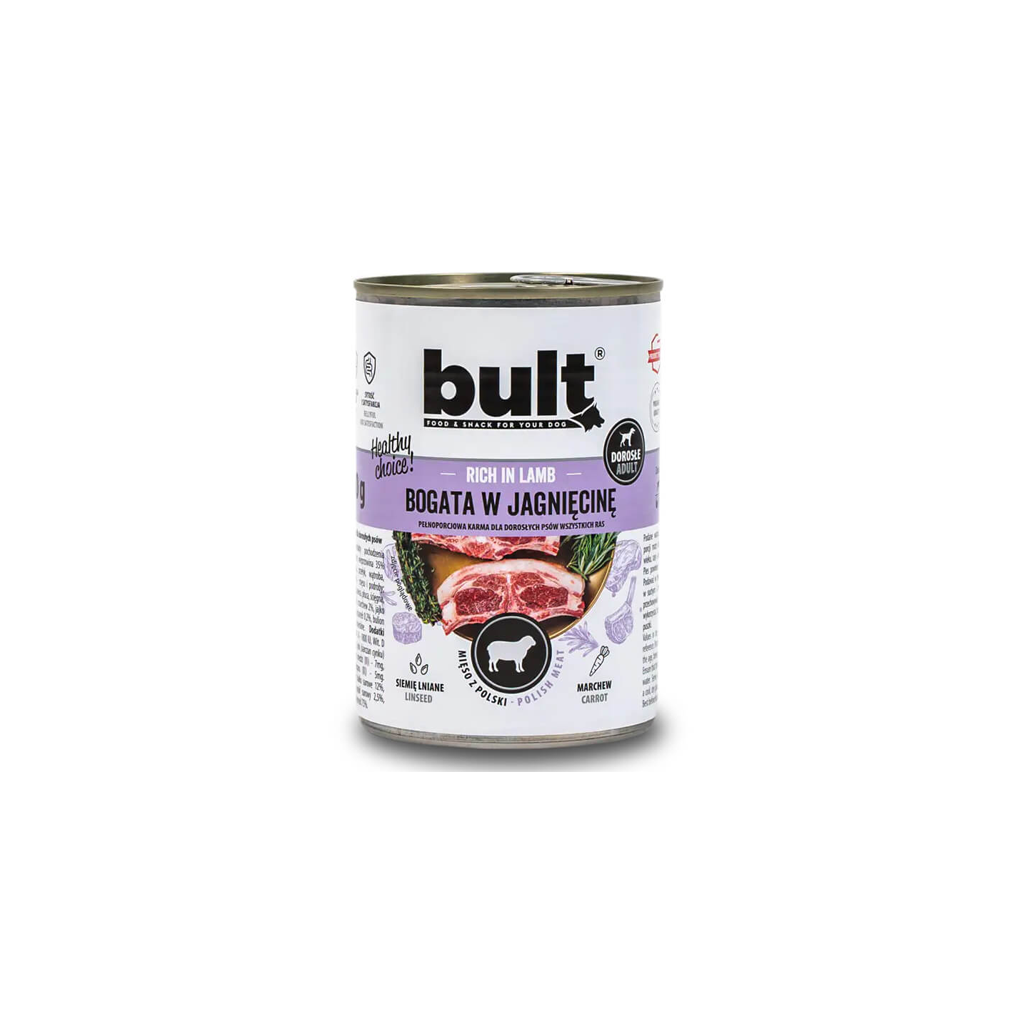 BULT KARMA MOKRA BOGATA W JAGNIĘCINĘ - 800G