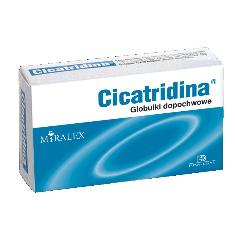 Cicatridina, sól sodowa kwasu hialuronowego 5mg, 10 globulek dopochwowych, 10 globulek  9043033