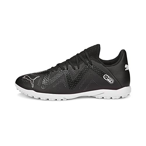 PUMA Męskie buty piłkarskie Future Play Tt, Czarna puma, biała puma, 46 EU