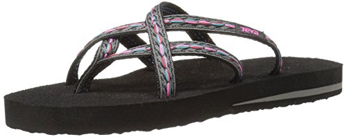Teva Damskie japonki Olowahu W's, czarny - Czarny 739 Felicitas Black - 40 EU