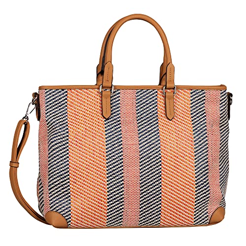 Gabor bags Analena damska torba na ramię, niebieski (Mixed Blue), M, Mixed Blue, m