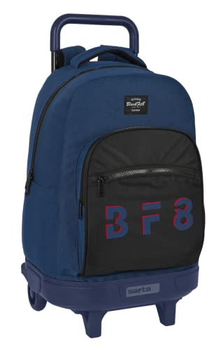 Blackfit8 Blackfit8-Plecak na kółkach Compact Urban 33X45X22Cm, Kolor mulikolorowy (SAFTA 642245918)