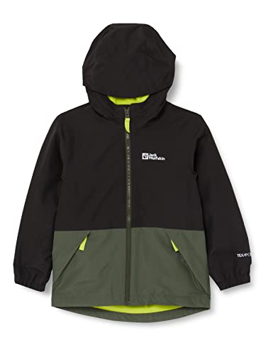 Jack Wolfskin Chłopięca kurtka Snowy Days, Thyme Green, 176